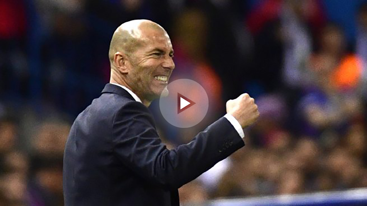 Zidane: «No sé cómo ha salido Benzema de ahí, ni él lo sabe…»