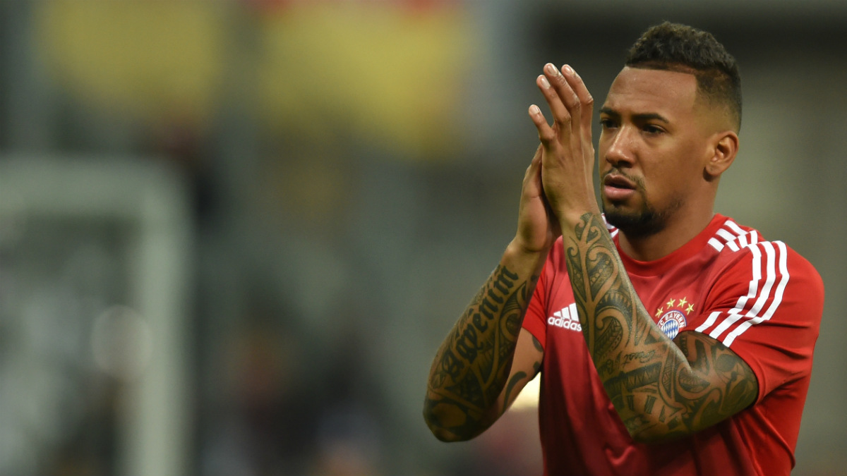 Boateng, en un partido con el Bayern. (AFP)