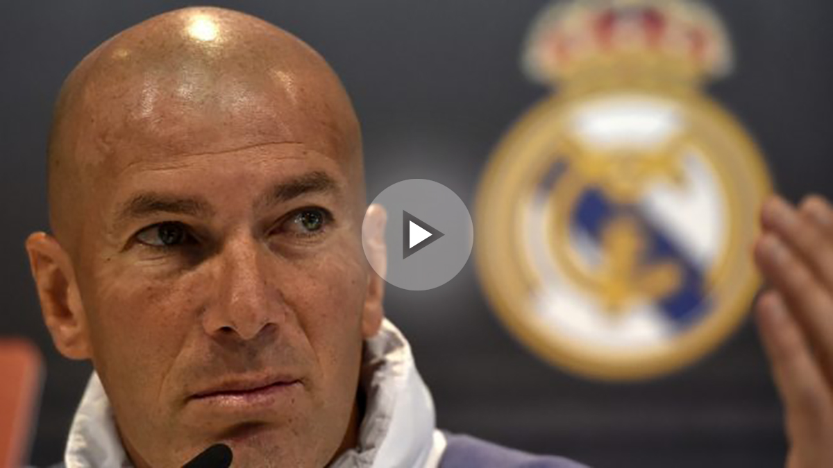 Zidane, a punto de hacer historia como técnico del Real Madrid.