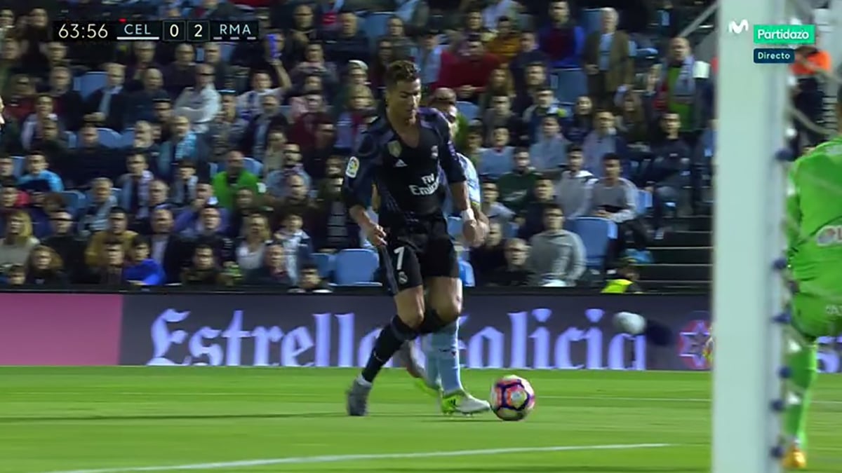 Jonny agarró a Cristiano y le hizo penalti en ese mismo partido. El Madrid terminó ganando.