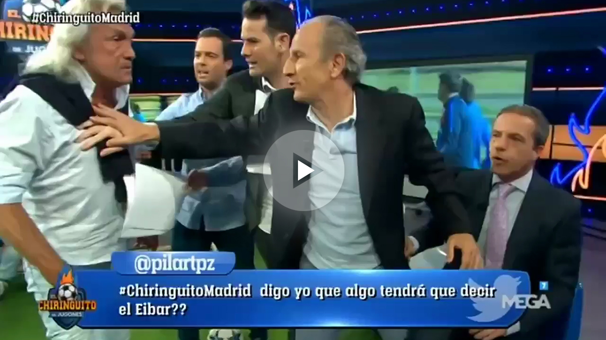 El Loco Gatti y Cristóbal Soria protagonizan la mayor bronca de la historia de la televisión: «¡Te voy a matar!»