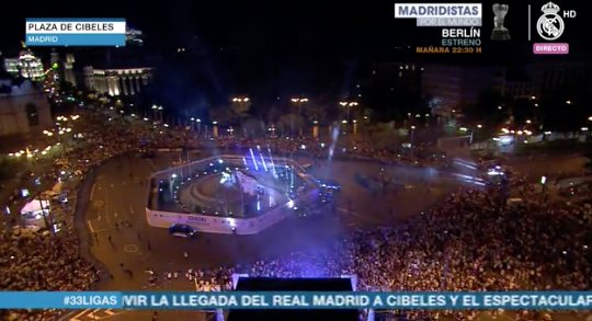 Así lo vivimos: El Real Madrid celebró la Liga en Cibeles ante 50.000 madridistas