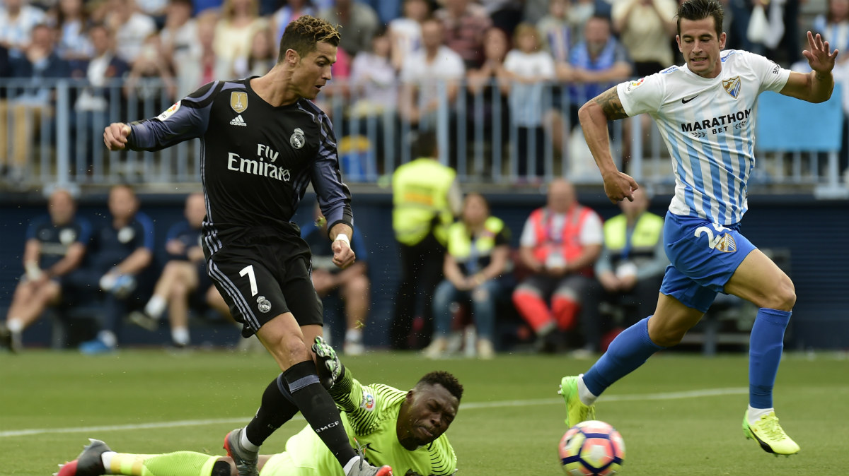 Cristiano marcó el primer tanto del Real Madrid. (AFP)