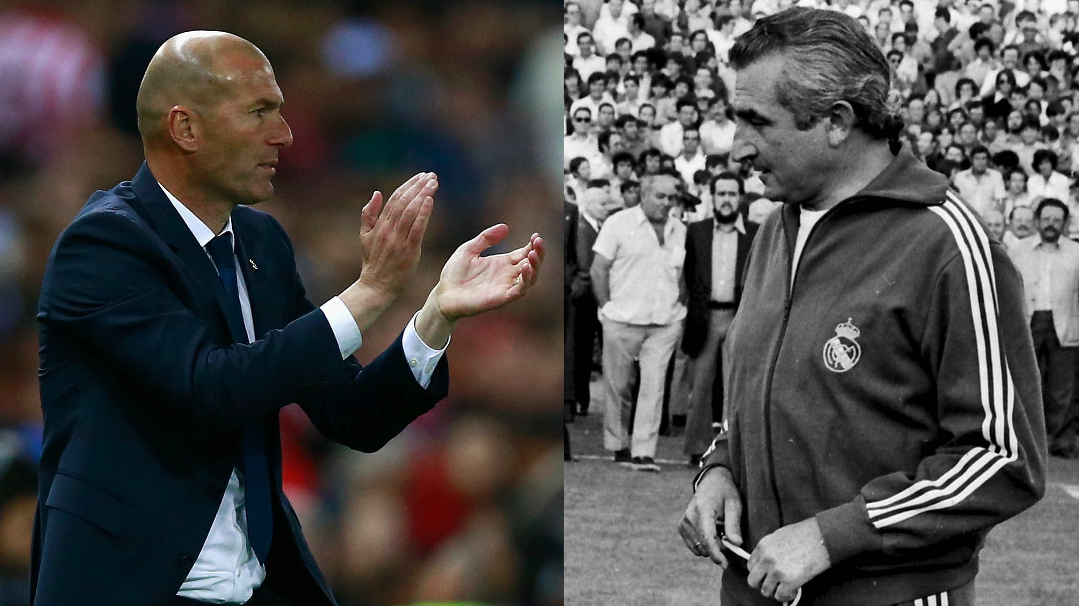 Zidane iguala la leyenda de Miguel Muñoz