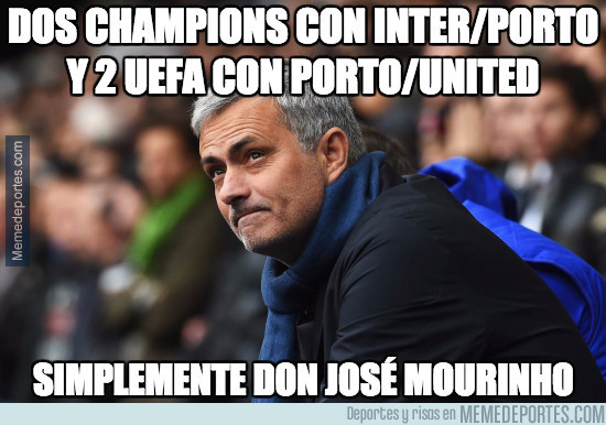 Mourinho, es el amo de los memes tras el triunfo del Manchester United