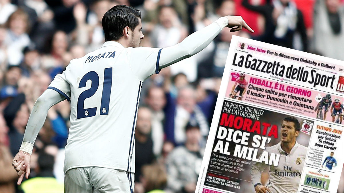 En Italia aseguran que Morata ha dado el sí al Milan.