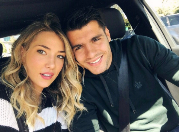 La mujer de Morata ‘patina’: comienza a seguir al United en Instagram
