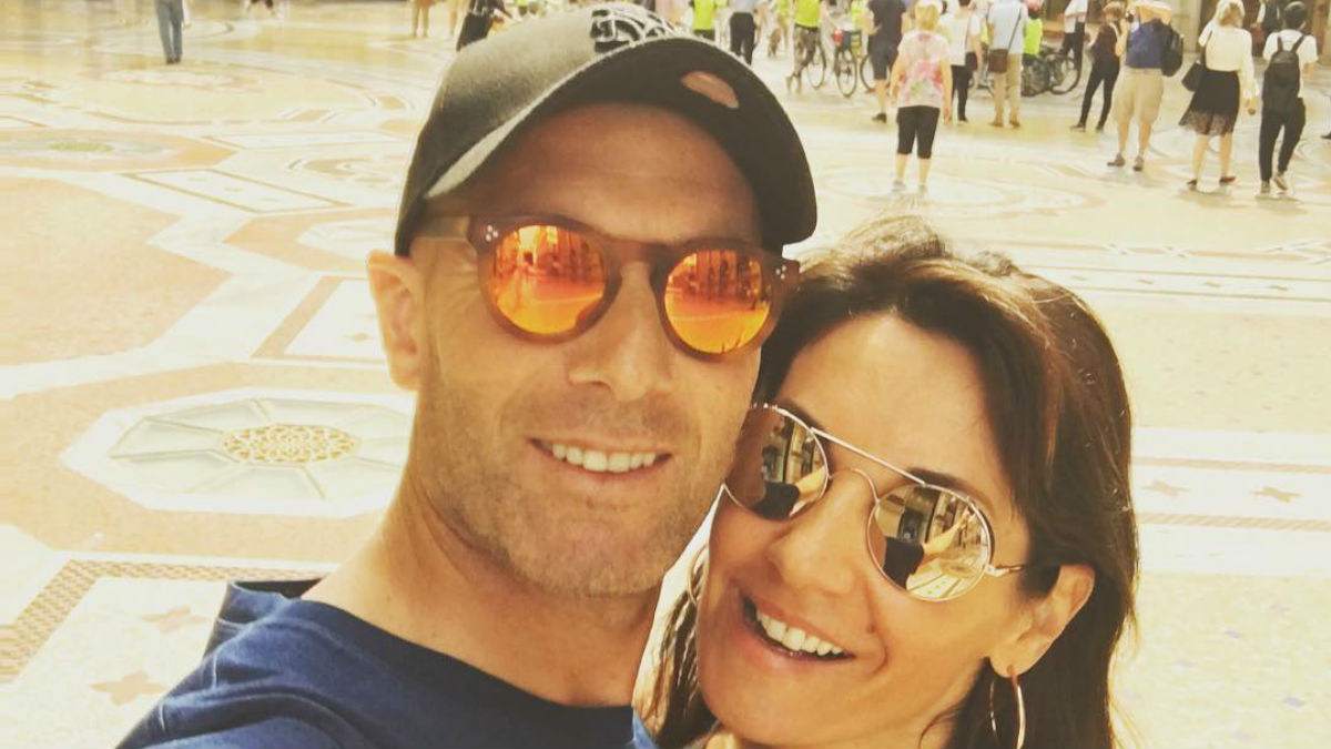 Zinedine Zidane disfruta de las vacaciones en Italia junto a su mujer. (Instagram)