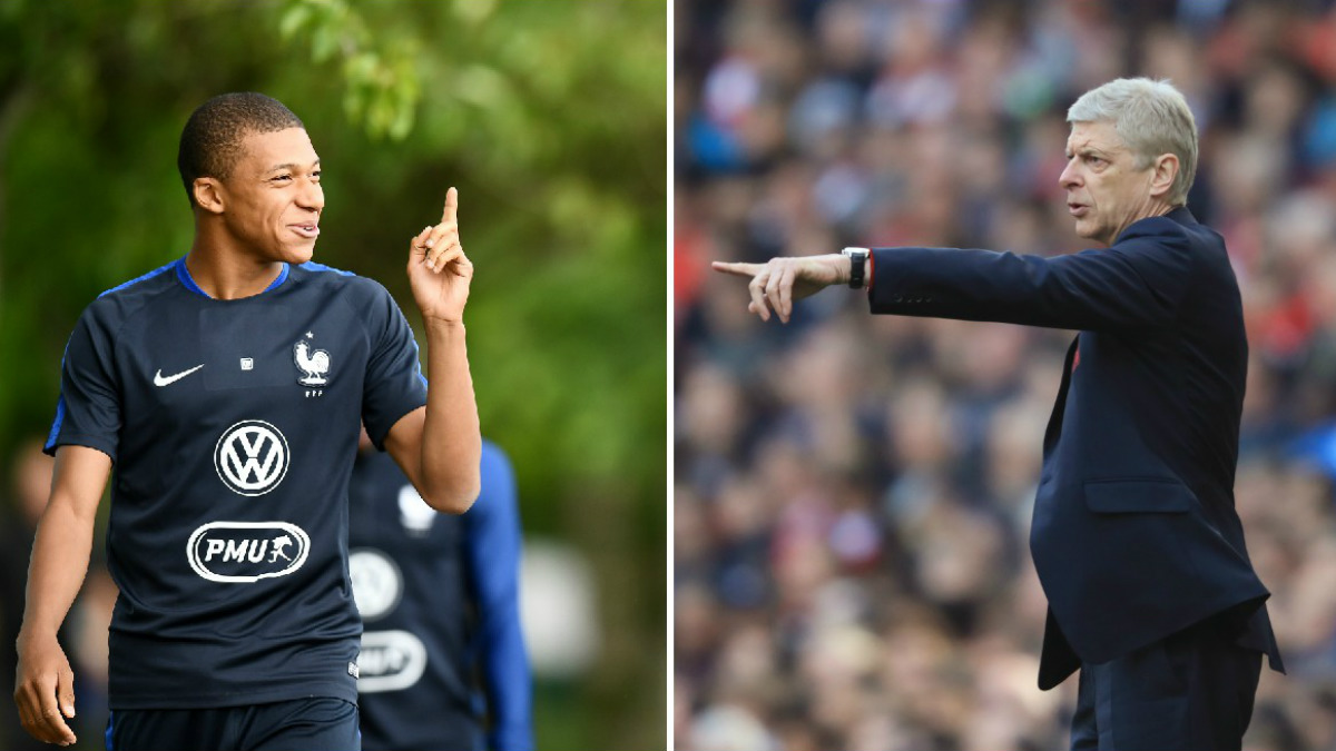 Wenger se olvida de Mbappé. (AFP / Getty)