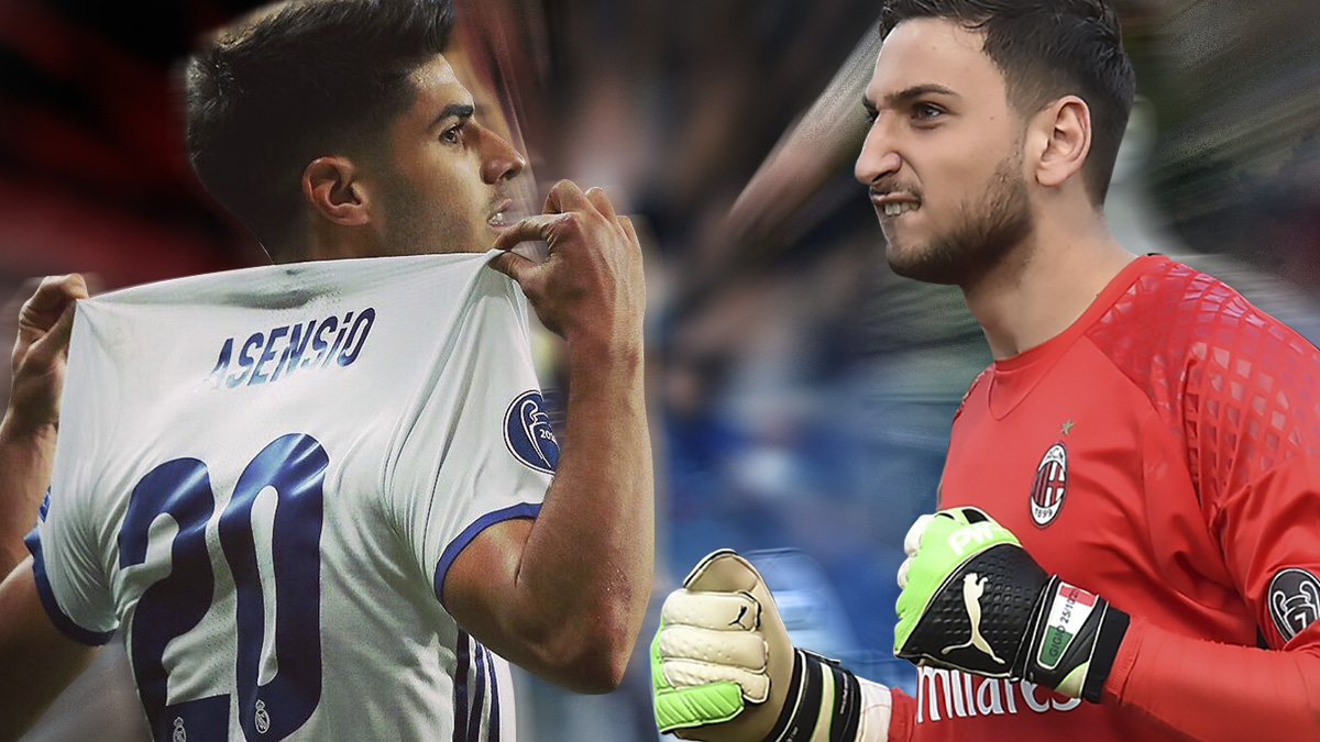 Asensio y Donnarumma son dos de los jugadores jóvenes más deseados de toda Europa.