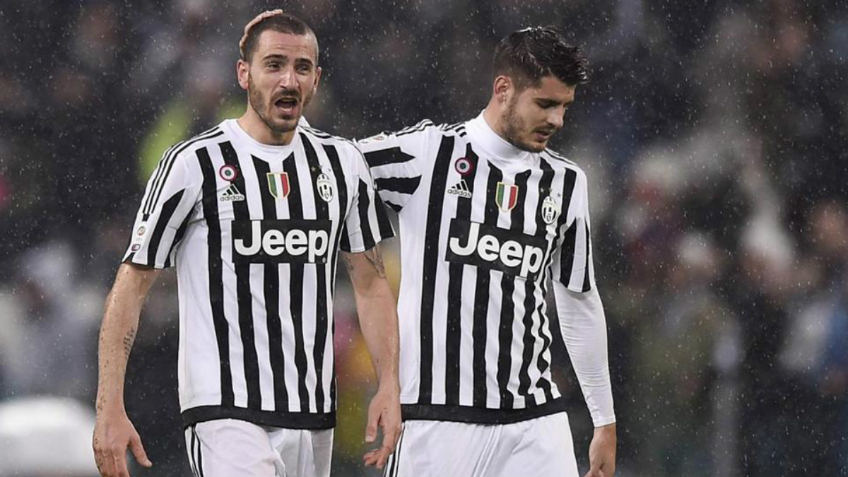 Morata y Bonucci tienen una gran relación desde su etapa en la Juventus. (Juventus.com)