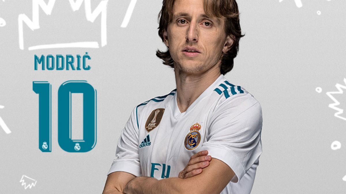 Luka Modric lucirá el dorsal ’10’.