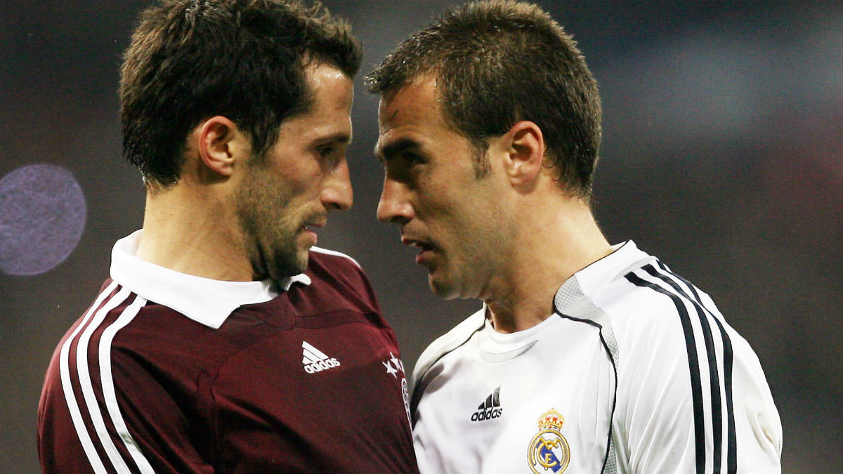 Salihamidcic, durante un partido entre Bayern y Real Madrid. (AFP)