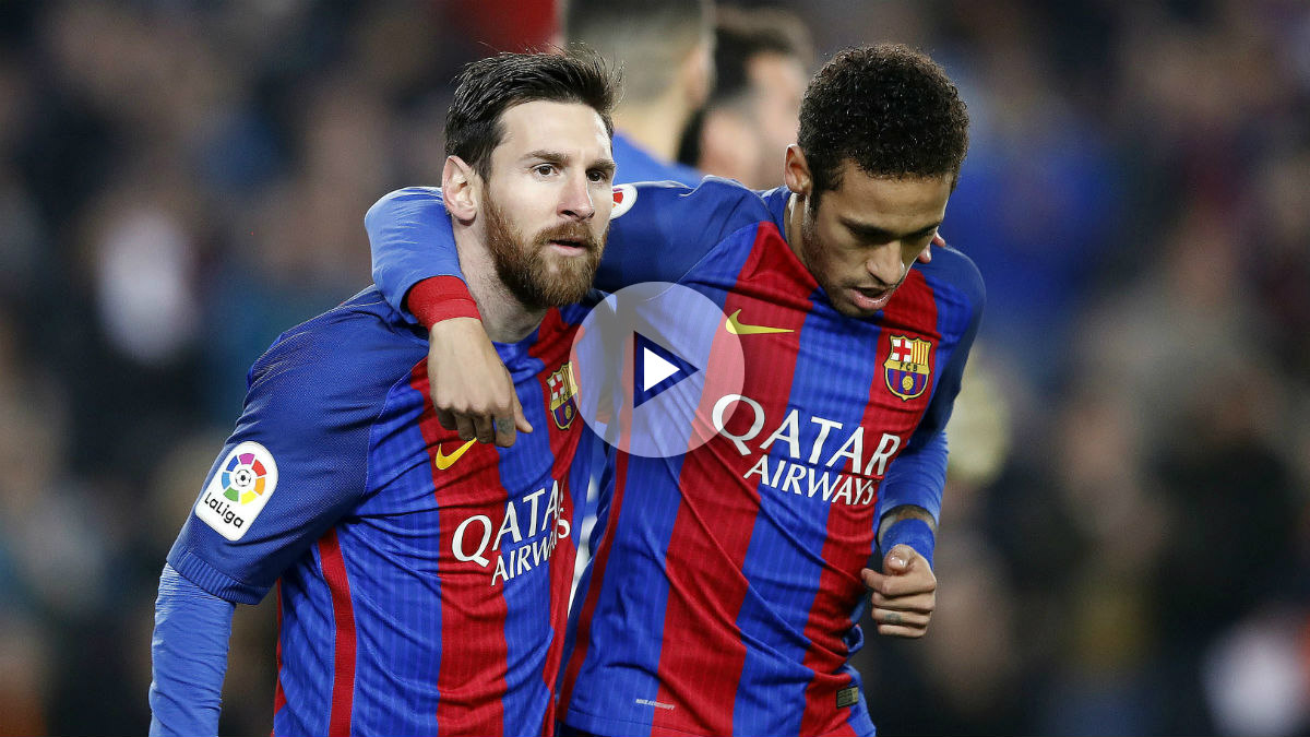 Messi se despide de Neymar en Instagram con un vídeo ‘romántico’: «Te quiero mucho»