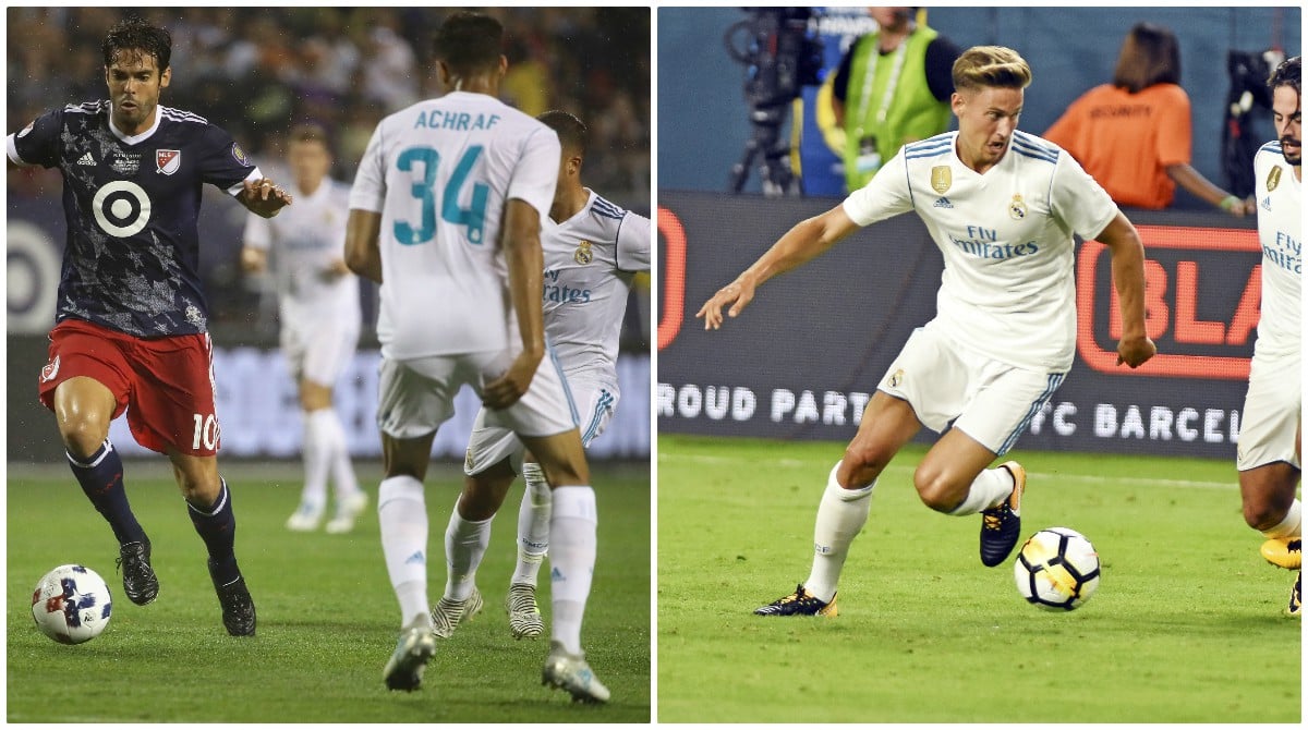 Llorente y Achraf se ganaron un puesto en el primer equipo. (AFP)