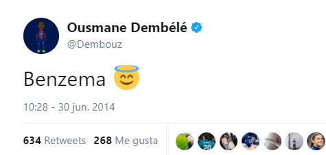 La gran mentira de Dembélé: «Soy del Barça desde los 8 años»