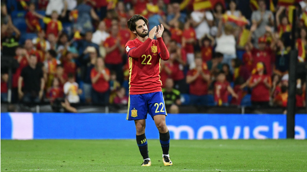 Ramos e Isco, titulares con España contra Albania