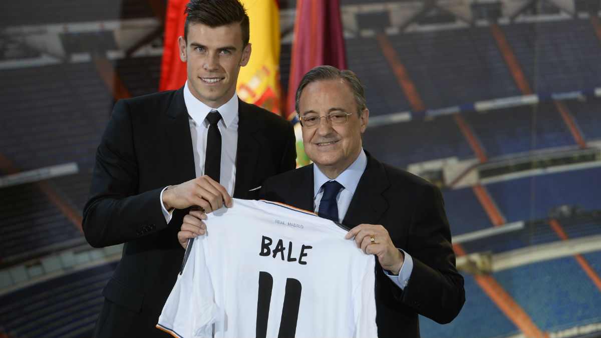 Bale llegó procedente de la Premier League. (AFP)