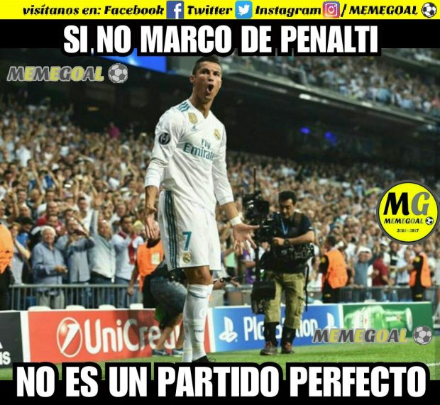 Cristiano Ronaldo, protagonista absoluto de los memes en la victoria frente el Apoel