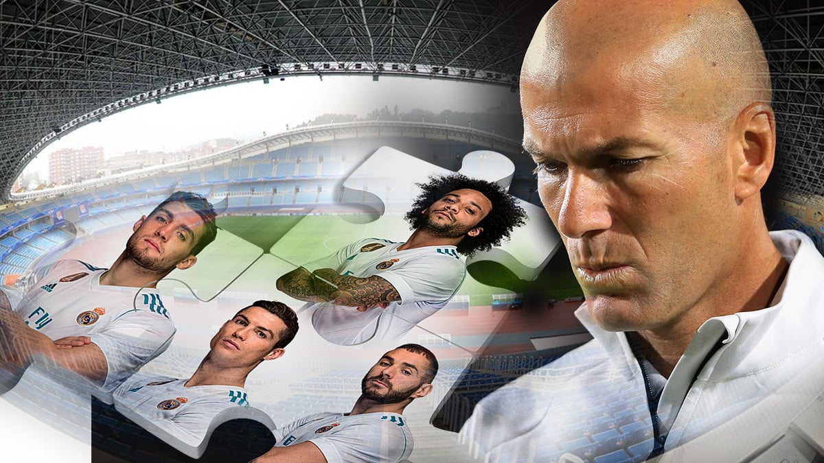El rompecabezas de Zidane para Anoeta