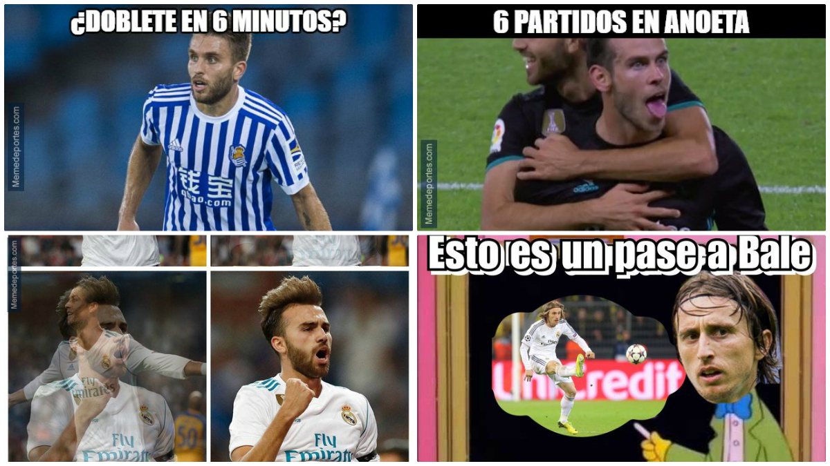 Los mejores memes del Real Sociedad-Real Madrid.