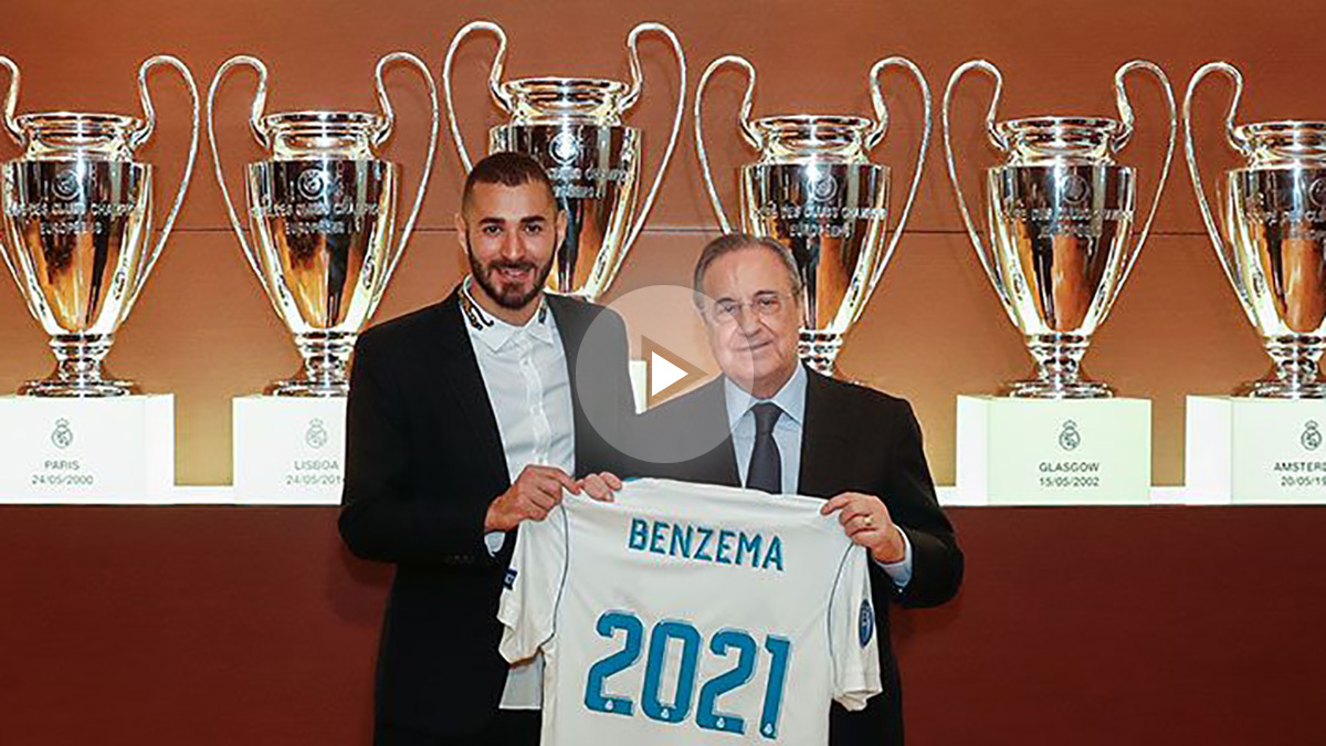 Benzema: «Me quiero retirar en el Real Madrid, no hay otro club igual»