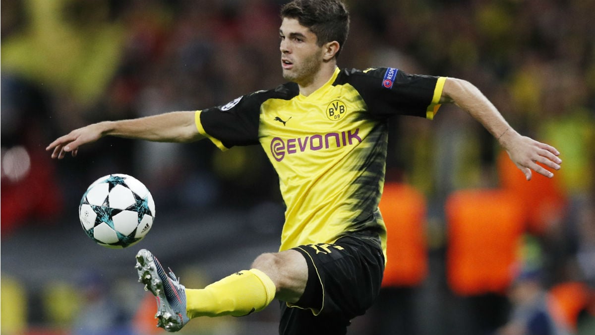 Pulisic, el americano del Dortmund al que sigue el Madrid