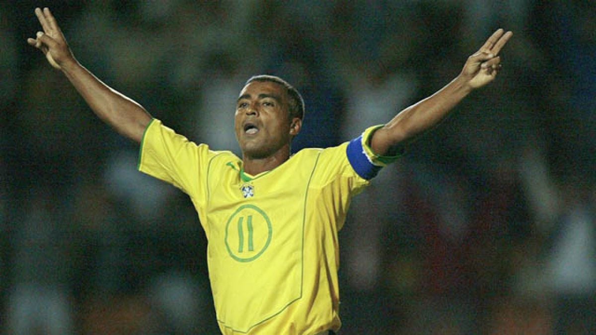 Romario ganó el Mundial de 1994 con la selección de Brasil.