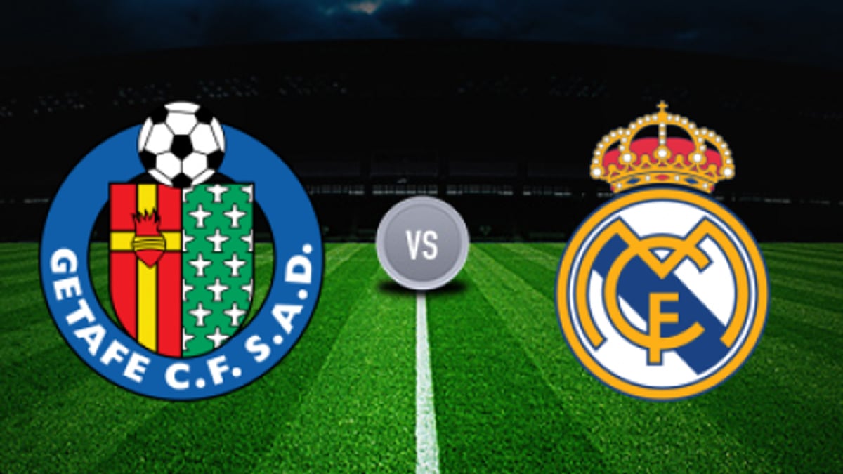 Getafe vs Real Madrid: horario y canal de televisión.