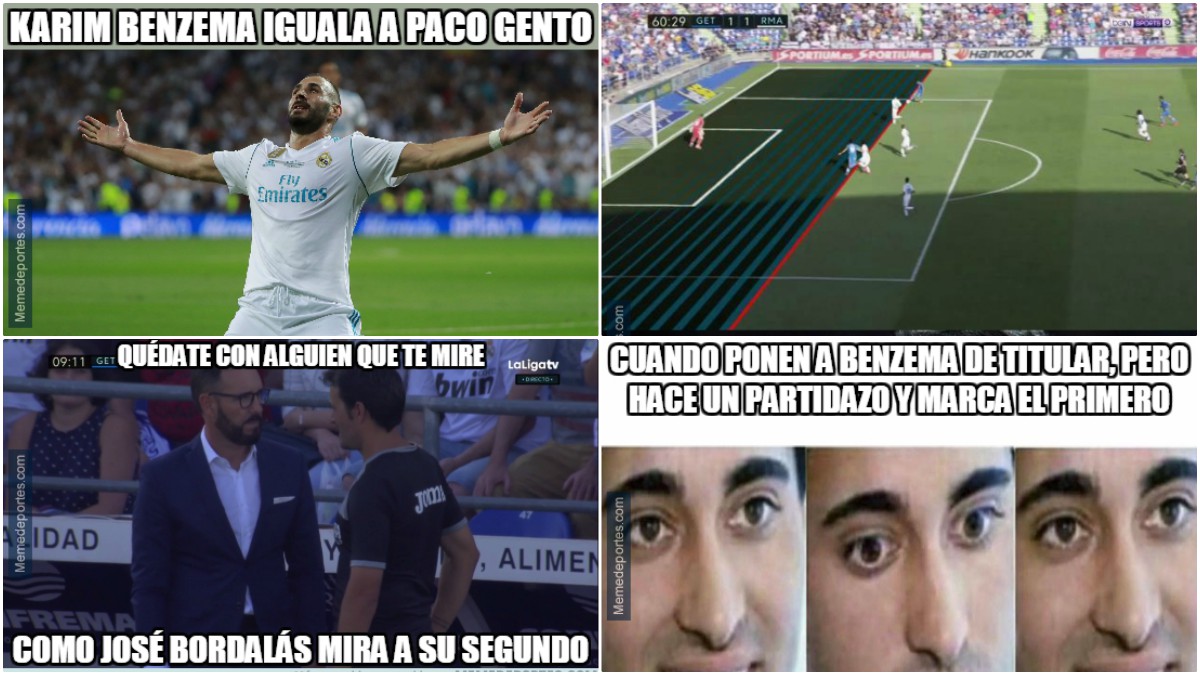 Los mejores memes del Getafe vs Real Madrid.