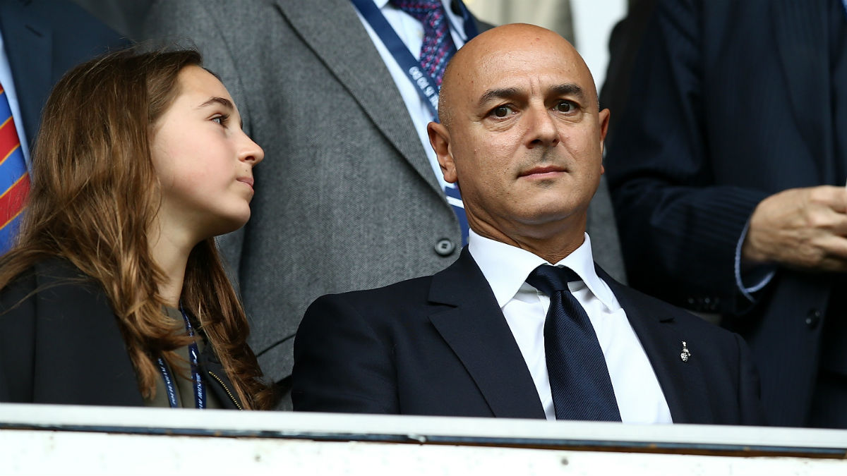 El presidente del Tottenham, Daniel Levy. (AFP)