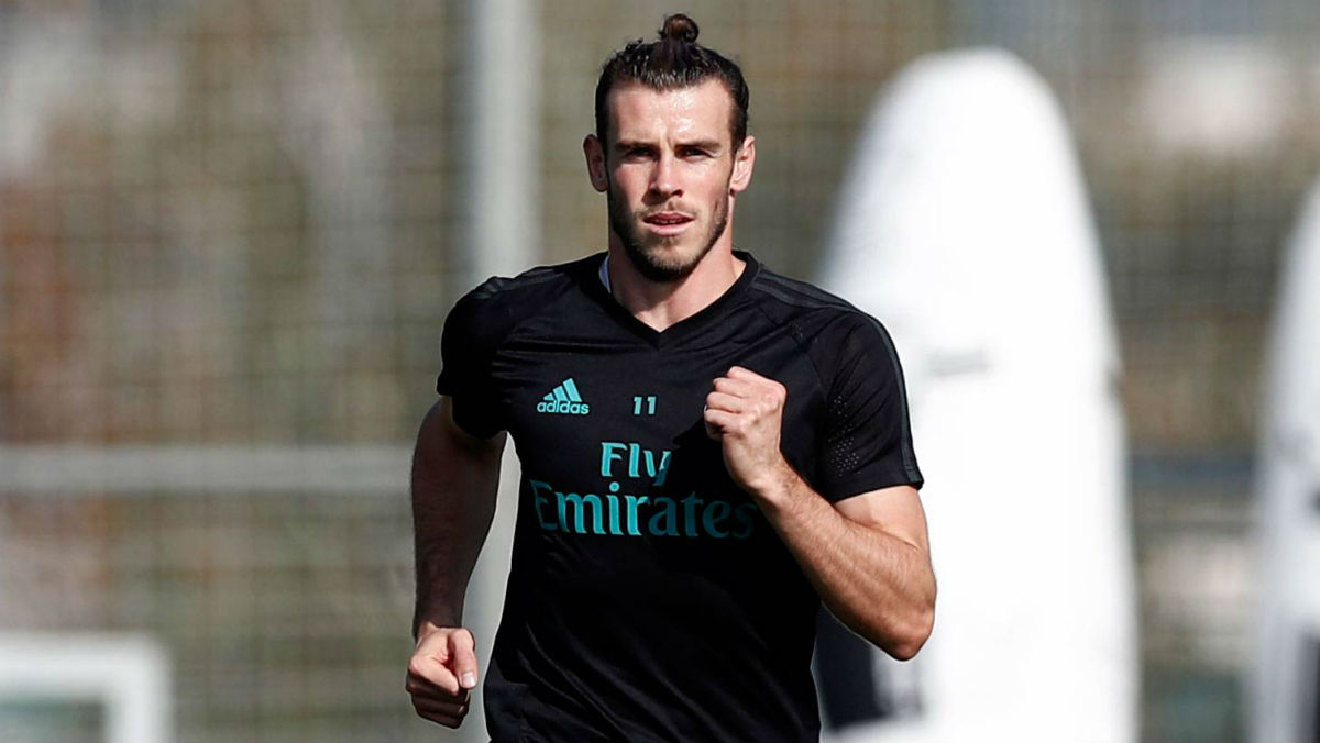 Bale se ejercita con el Real Madrid. (Realmadrid.com)