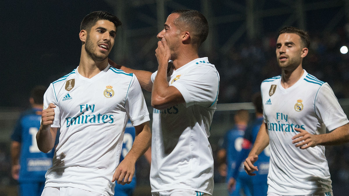Los goles los pone Asensio