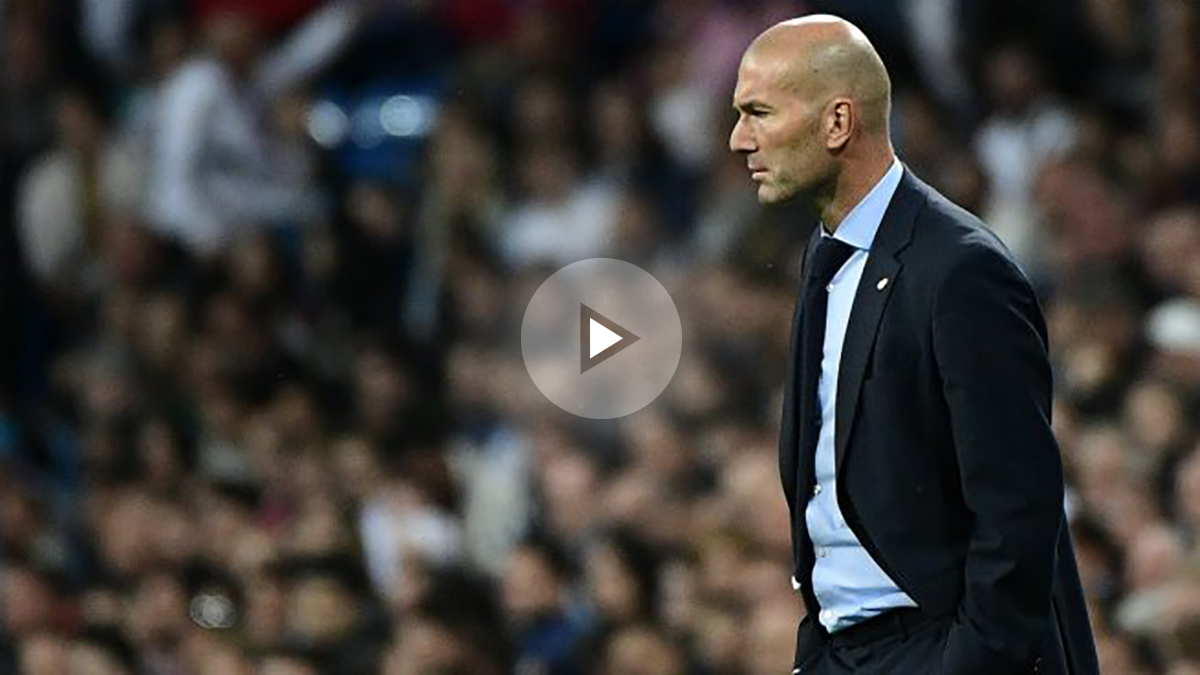 Zidane, en un partido de esta temporada. (AFP)