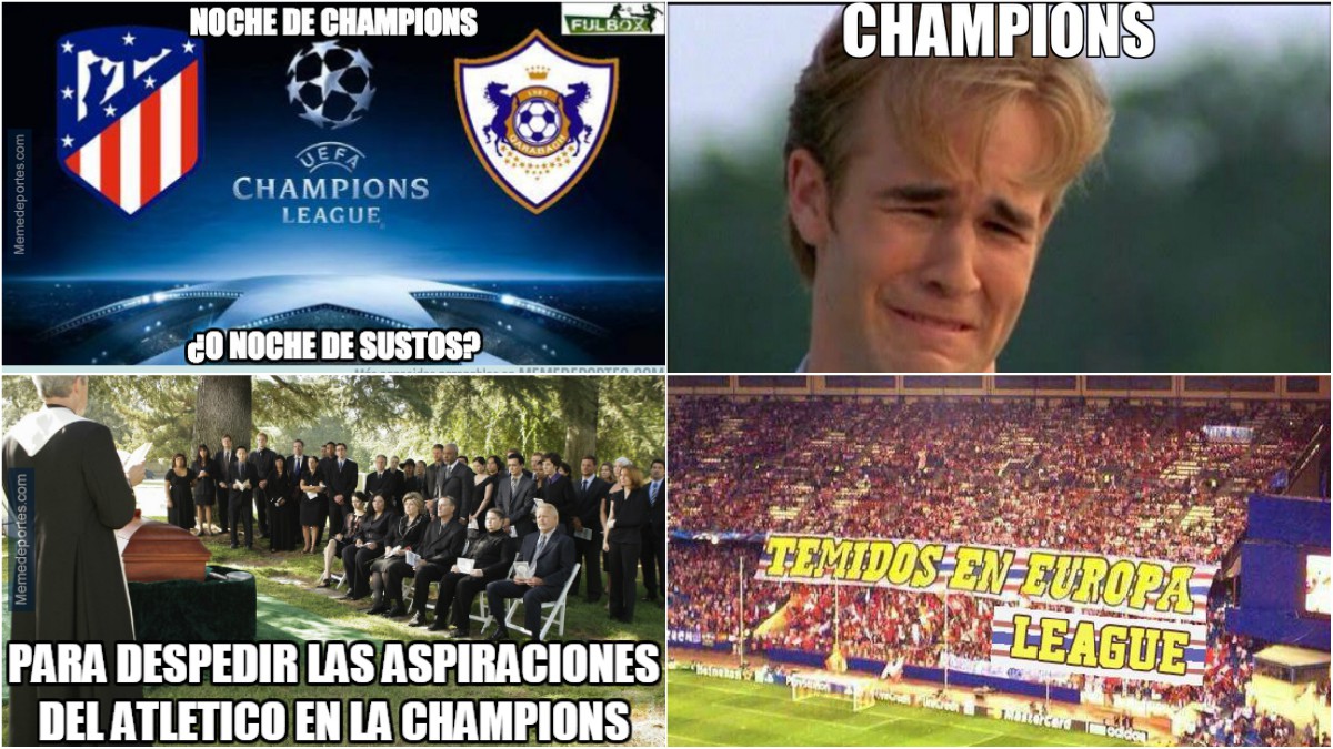 Los memes se mofan del ridículo del Atlético en la Champions