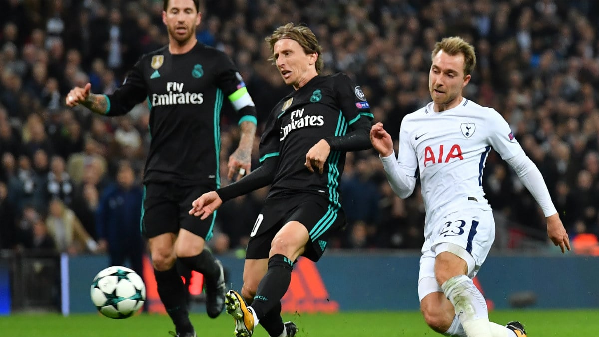 Modric está en un mal momento de forma. (AFP)