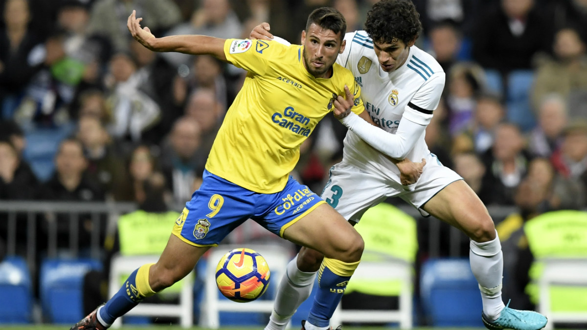 Jesús Vallejo debutó en LIga con el Real Madrid. (AFP)