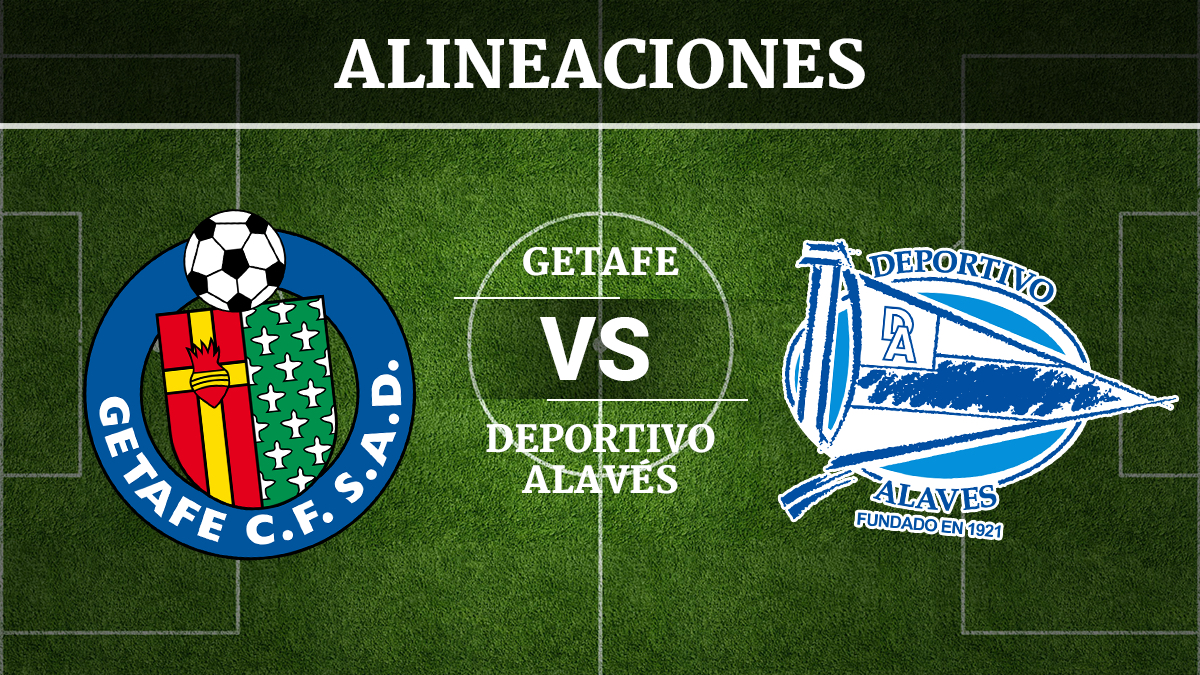 Consulta las posibles alineaciones del Getafe vs Alavés.