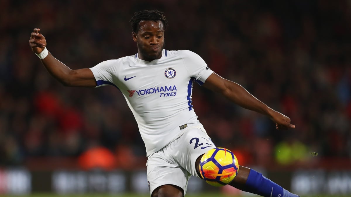 Michael Batshuayi, delantero del Chelsea (Getty)