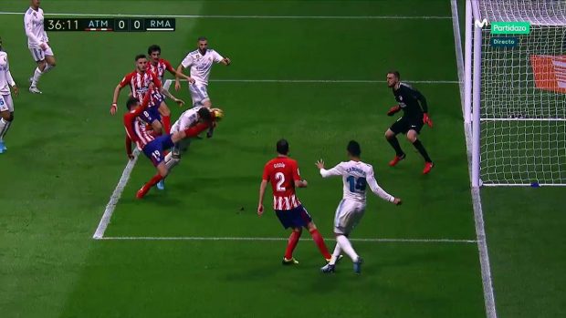 Atlético Vs Real Madrid resultado resumen y goles (0-0)