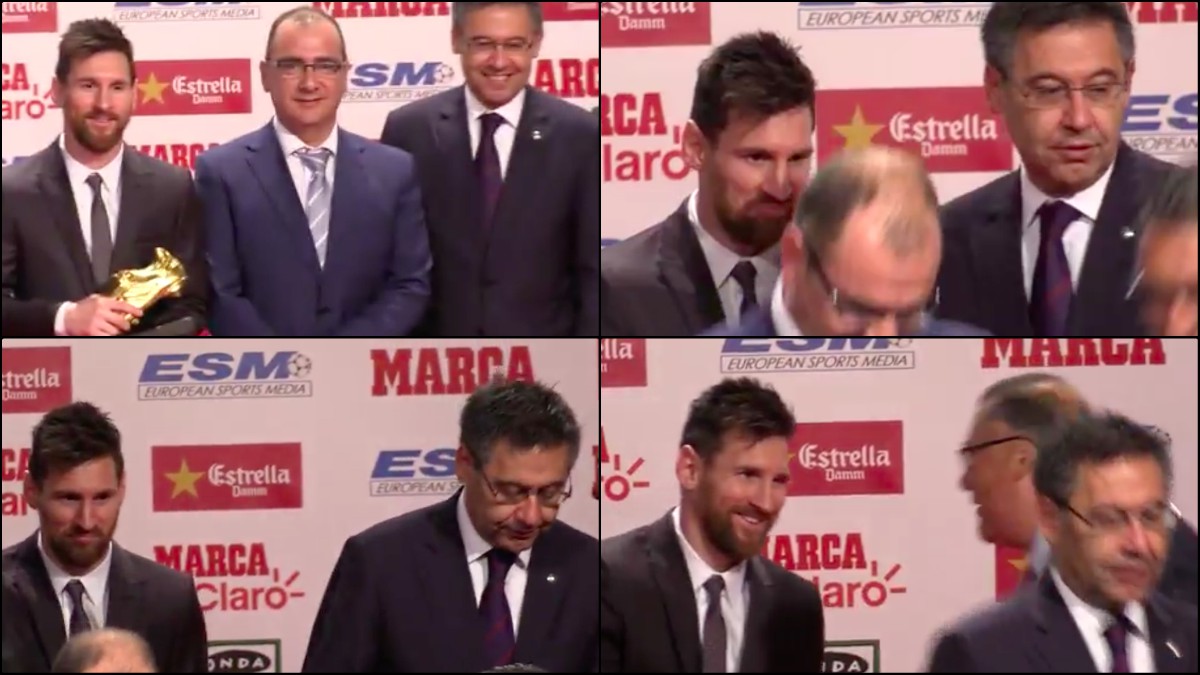 Messi ya no disimula: le cambia la cara cuando se le acerca Bartomeu