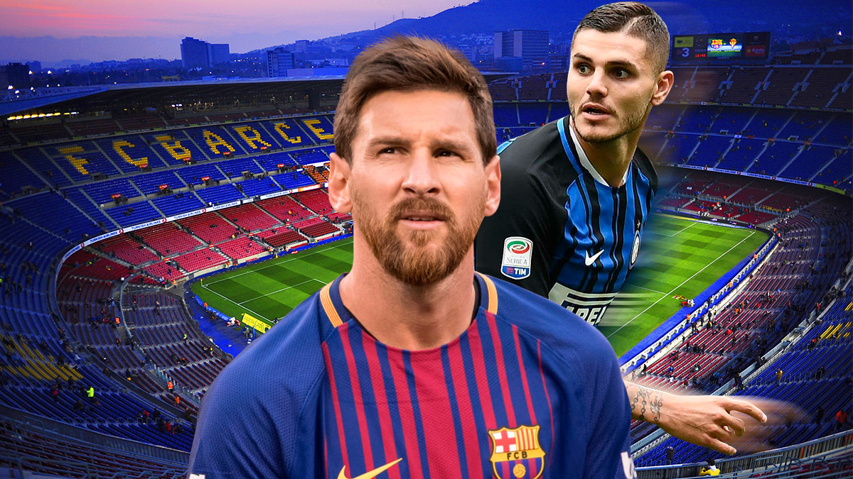 Messi ‘echó’ a Icardi del Barcelona