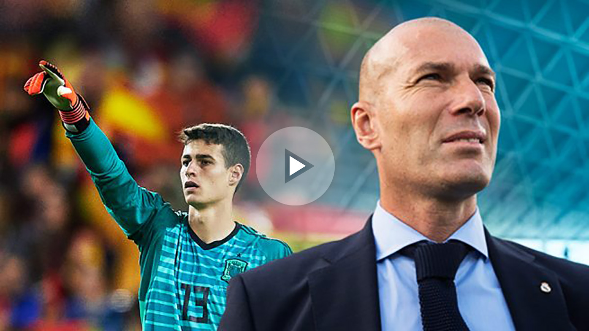 Zidane: «¿Kepa? Yo me quedo con Keylor, cuando se abra el mercado ya veremos» ?>