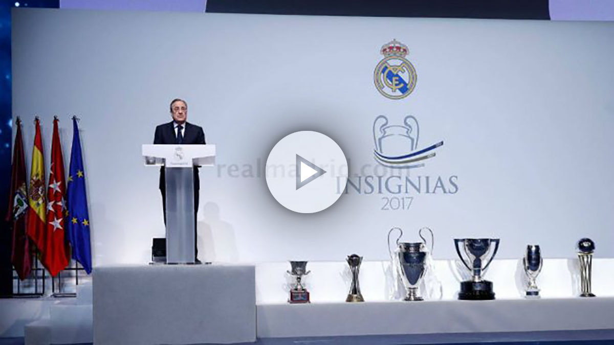 Florentino Pérez: «Tenemos un equipo para seguir soñando y un entrenador maravilloso» ?>