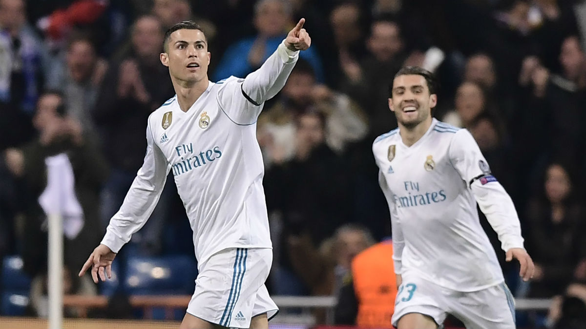 Cristiano Ronaldo celebra el gol el Dortmund. (AFP)