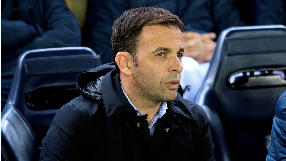 Javi Calleja, técnico del Villarreal. (EFE)