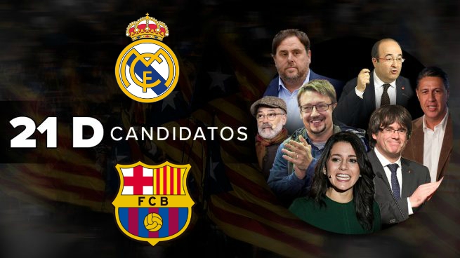 Los candidatos a las elecciones de la Generalitat opinan sobre el Clásico.