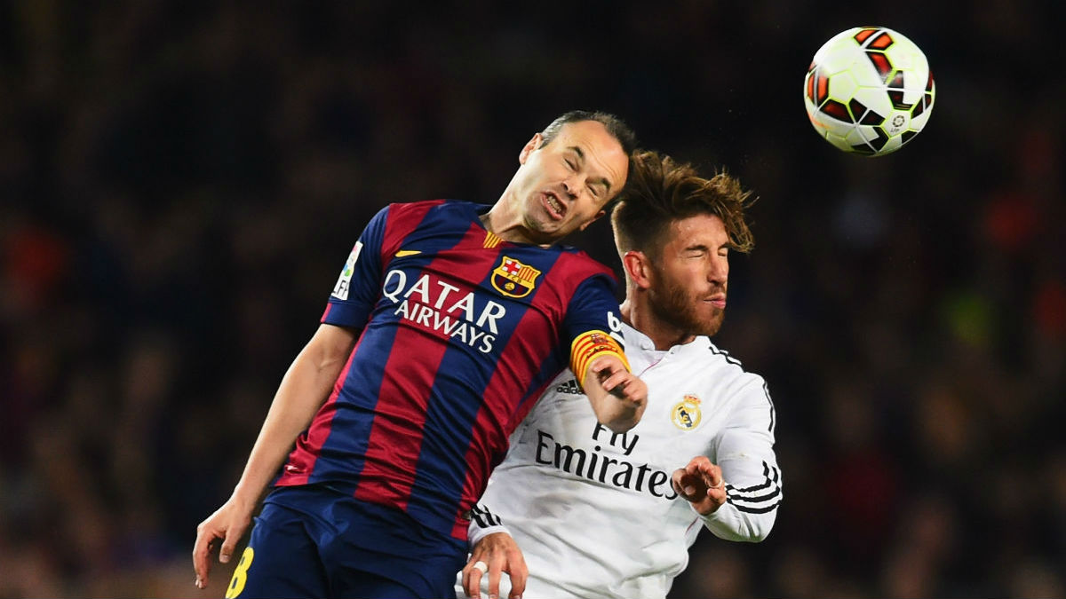 Ramos, Iniesta y Messi, a la caza de Manolo Sanchís