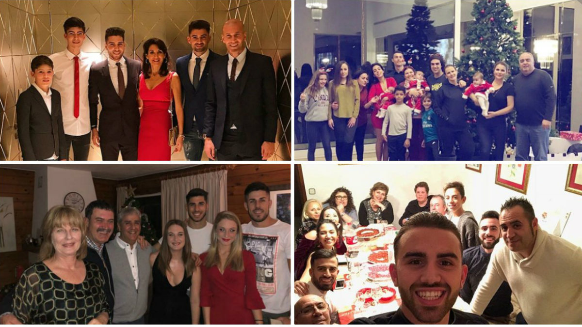 Así ha sido la Nochebuena en la casa de los jugadores del Real Madrid