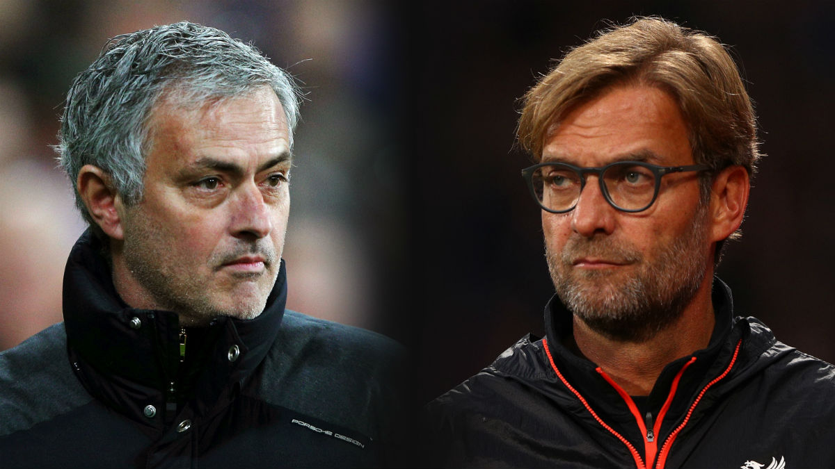 Mourinho y Klopp. (Getty)